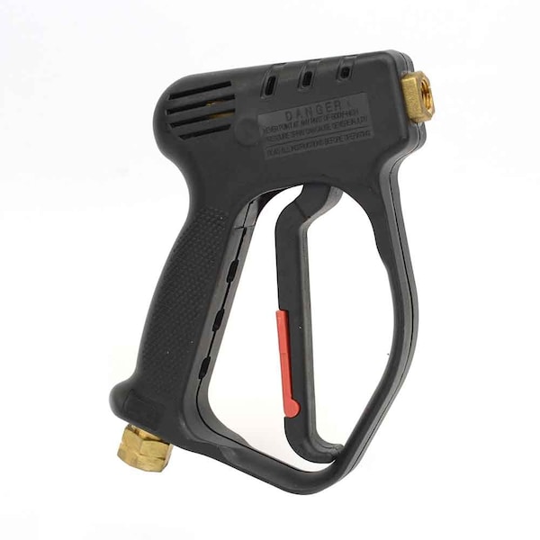 Interstate Pneumatics Pressure Washer Spray Gun, Rear Inlet, 3/8 Inch FNPT Inlet, 1/4 Inch FNPT Outlet, 4000 PSI PW7172 - main